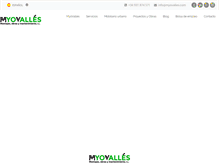 Tablet Screenshot of myovalles.com